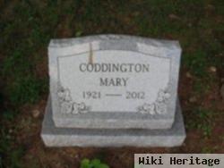Mrs Mary Saja Coddington