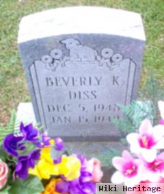 Beverly K Diss