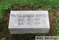 Mattie Mae Farmer Barnes