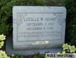 Lucille M Wyant Adams