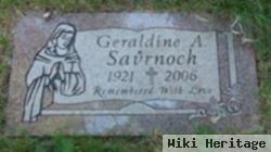 Geraldine A. Johnson Savrnoch