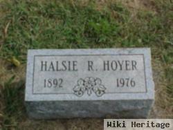 Halsie R Hoyer