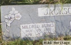 Mildred Oneda Burks Jackson