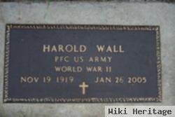 Pfc Harold Wall