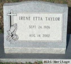 Irene Etta Taylor