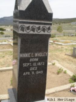 Minnie E. Wholey