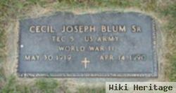 Cecil Joseph Blum, Sr