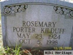 Rosemary Porter Kilduff