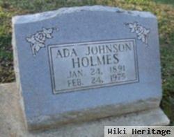 Ada Johnson Holmes