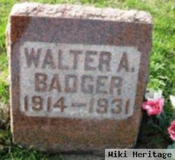 Walter A. Badger