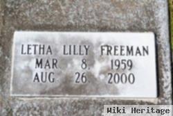 Letha Lilly Freeman