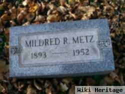 Mildred R Colyer Metz