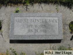 Nadine Farnes Kiback