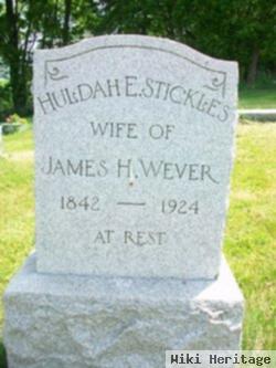 Huldah E Stickles