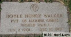 Pvt Hoyle Henry Walker