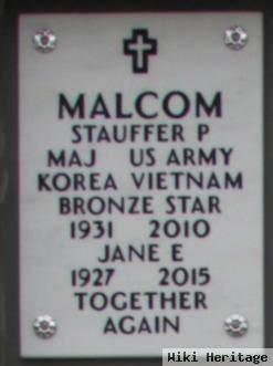 Stauffer P. Malcom