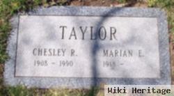 Chesley R Taylor