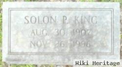 Solon P King