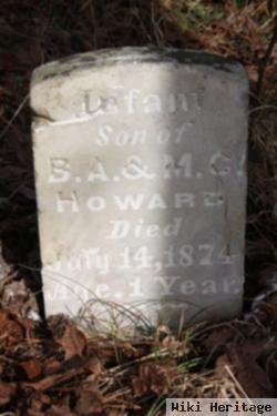 Infant Son Howard