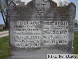 Eliza Jane Mccracken Finley