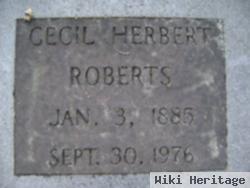 Cecil Herbert Roberts