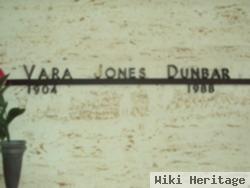 Vara Jones Dunbar