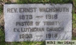 Rev Ernest Wachsmuth