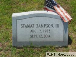 Stamat Sampson, Iii