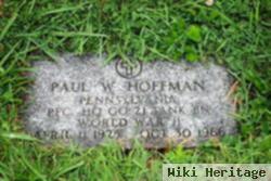 Pfc Paul W. Hoffman