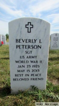 Beverly L Peterson