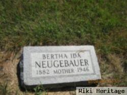 Bertha Ida Moshner Neugebauer