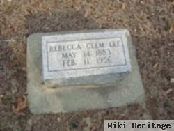 Rebecca J. Clem Lee