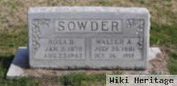 Rosa B. Sowder