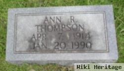 Ann R Thompson