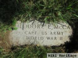 Theodore E Mccabe