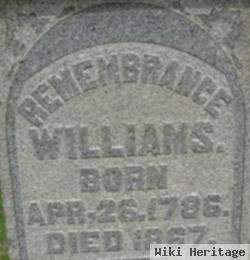 Remembrance Williams