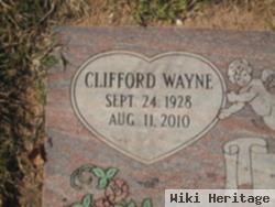 Rev Clifford Wayne Elliott