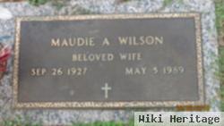 Maudie A. Wilson