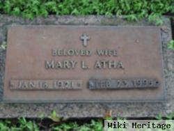 Mary L Atha
