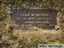 Sgt Cleo W. Brewer