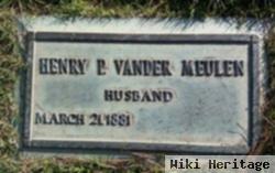 Henry Peter Vander Meulen