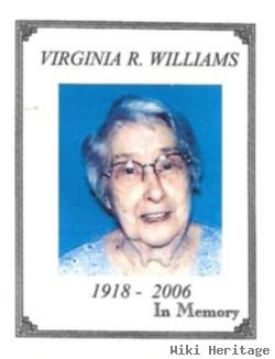 Virginia Ruth Cook Williams