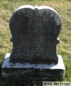 Anna M Sachs