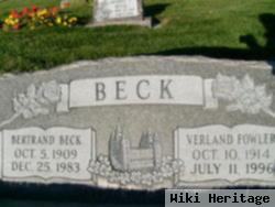 Verland Fowler Beck