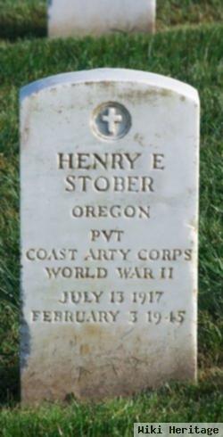 Henry E Stober