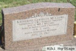 Katherine Gertrude "gertie" Sweaney Mcclurg