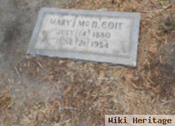 Mary Mcdowell Shellenberger Coit