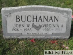 Virginia A. Webb Buchanan