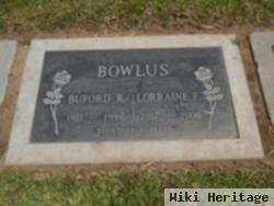 Buford R. Bowlus