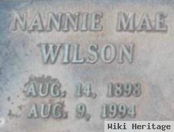 Nannie May Wilson